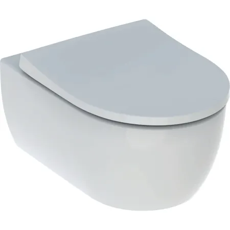 Зображення з  GEBERIT iCon set WC závěsné+sedátko, hlub. splach., Rimfree 500.784.01.1 bílá
