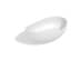 Obrázek KREINER PREMIUM umyvadlo z umělého kamene na desku 1214 - bílá lesklá