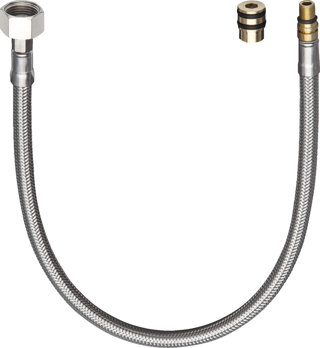 Obrázek HANSGROHE Připojovací hadice 450 mm M8x0,75 G3/8 #95001000