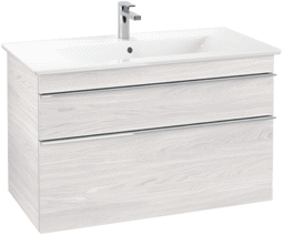 Obrázek VILLEROY BOCH Venticello toaletní stolek, 2 zásuvky, 953 x 590 x 502 mm, Bílé dřevo / Bílé dřevo A92601E8