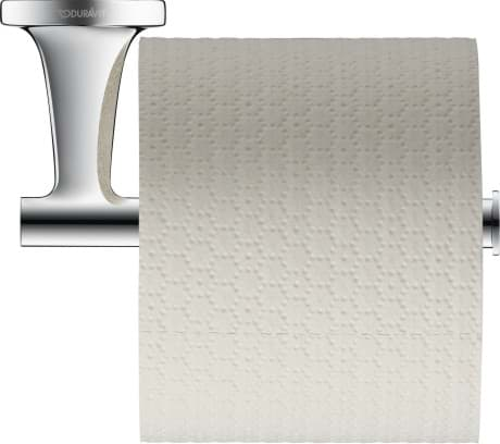 Bild von DURAVIT Papierrollenhalter 009937 Design by Philippe Starck #0099371000 - Farbe 10, Chrom 152 mm