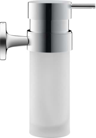 Зображення з  DURAVIT Zásobník na mýdlo 009935 Design by Philippe Starck #0099354600 - Barva 46, Černá Matná 60 mm