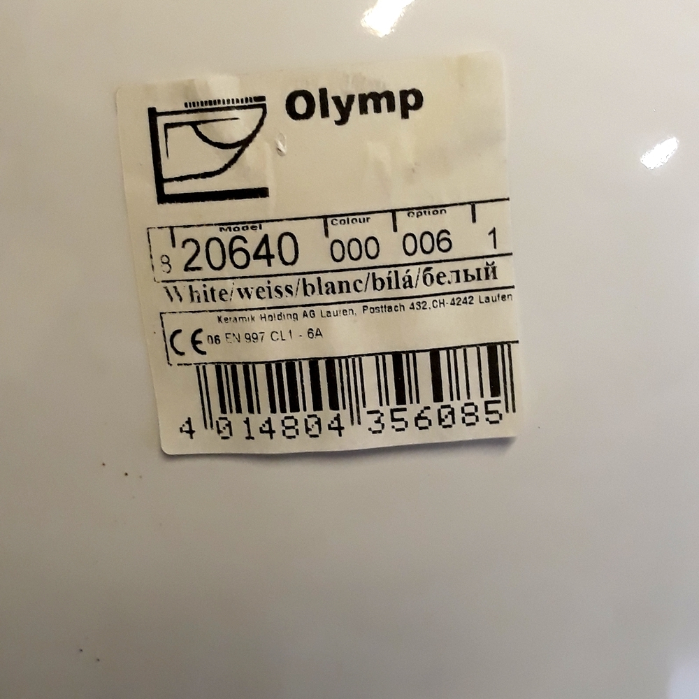 Bild von JIKA OLYMP WC závěsné, včetně sedátka 20640000006 - bílá