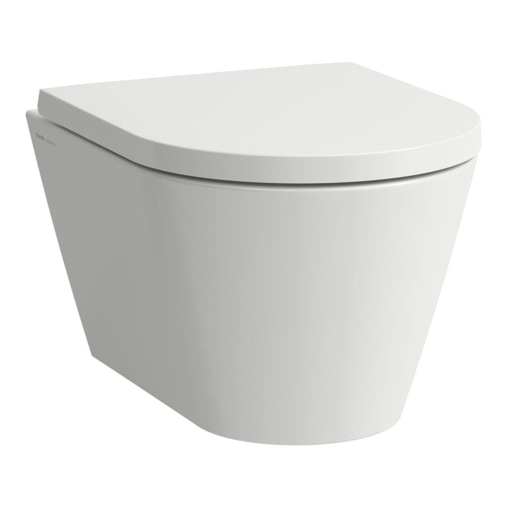 Bild von LAUFEN Kartell LAUFEN Wand-WC 'compact', Tiefspüler, spülrandlos 490 x 370 x 285 mm #H8203330000001 - 000 - Weiß