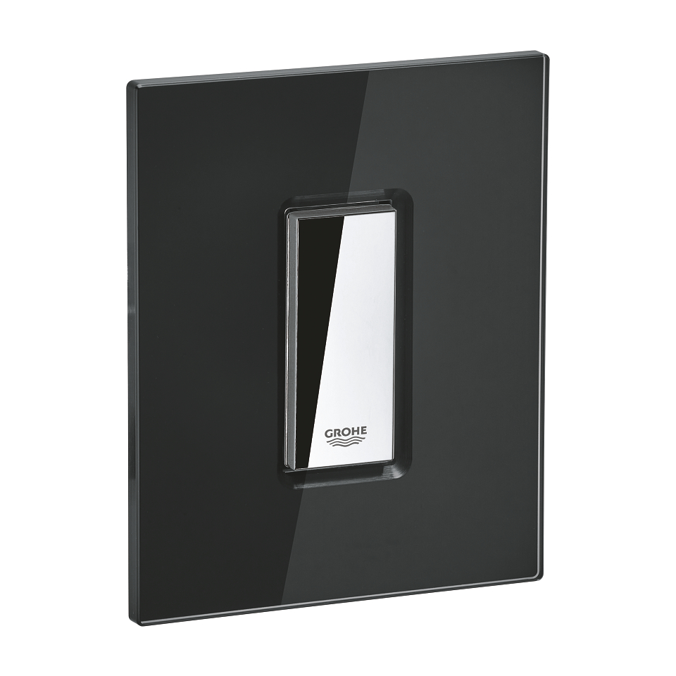 Bild von GROHE Abdeckplatte mit Drucktaste #42373KS0 - velvet black