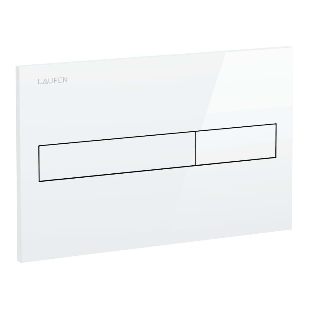 Зображення з  LAUFEN LIS Splachovací tlačítko, Dual Flush 250 x 10 x 160 mm #H8956610040001 - 004 - Chrom