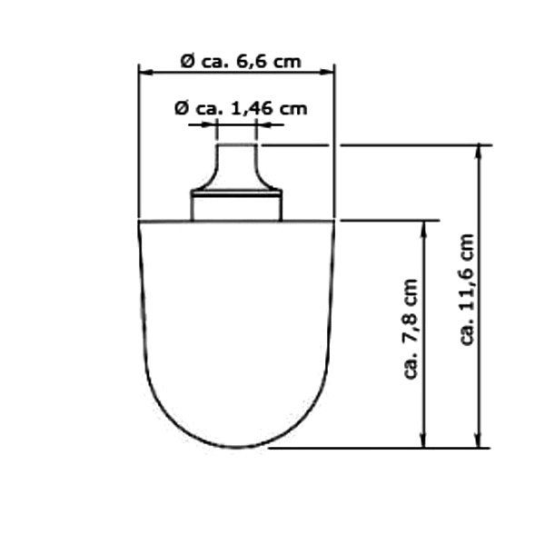 Bild von HANSGROHE Toiletten-Ersatzbürste ohne Stiel #40088000 - Weiß