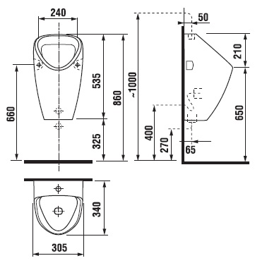 Ảnh của JIKA GOLEM pisoár H8430610000001