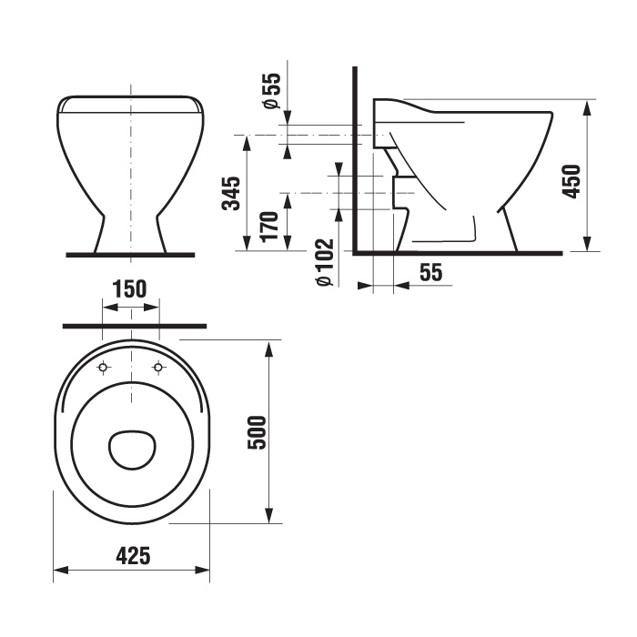 Bild von JIKA MIRA Ausgussbecken H8510460000001