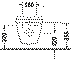 Obrázek DURAVIT Závěsný klozet Compact 220209 Design by Philippe Starck #2202090000 - © Barva 00, Bílá Vysoký lesk, Množství vody na splachování: 4,5 l 365 x 480 mm