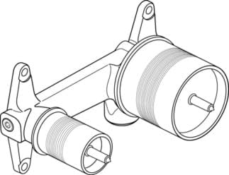 Obrázek IDEAL STANDARD Sada pro zapuštěnou montáž 1 #A5948NU - Neutrální