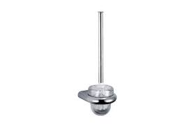 Obrázek HANSGROHE Atoll WC kartáč s držákem 40535000 čiré sklo
