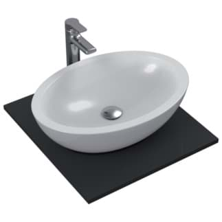 Ảnh của IDEAL STANDARD Strada O mísa 600x420mm, bez otvoru pro baterii, bez přepadu _ Bílá (Alpine) #K078401 - Bílá (Alpine)