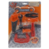 Obrázek Sada nářadí s kladivem, 7 dílů, červená / oranžová