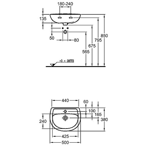 Ảnh của KERAMAG RENOVA Nr.1 umývátko 273050000