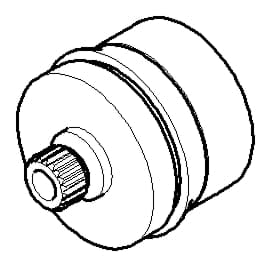 Зображення з  DORNBRACHT Držák zásuvky s detonátorem rukojeti Ø 29 x 26 mm - chromovaný #90121200700-00