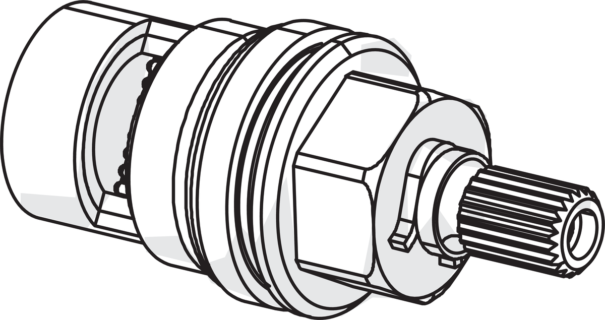 Obrázek HANSA 59911103 | Vršek, G1/2, 180°

