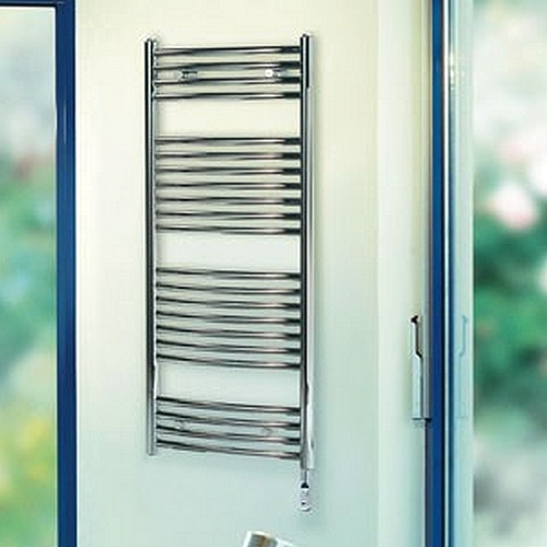 Ảnh của ZEHNDER AURA koupelnové otopné těleso 1217x600mm, rovné, středové připojení PBZ-120-060-05 bílá