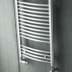 Obrázek ZEHNDER AURA koupelnové otopné těleso 775x600mm, prohnuté, středové připojení PBTZ-080-060-05 bílá