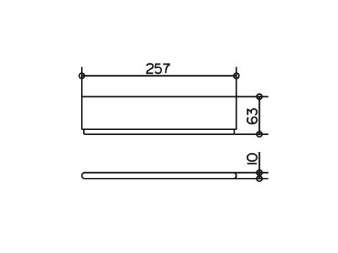 Bild von KEUCO EDITION 400 Duschablage mit integriertem Glasabzieher 11559170000