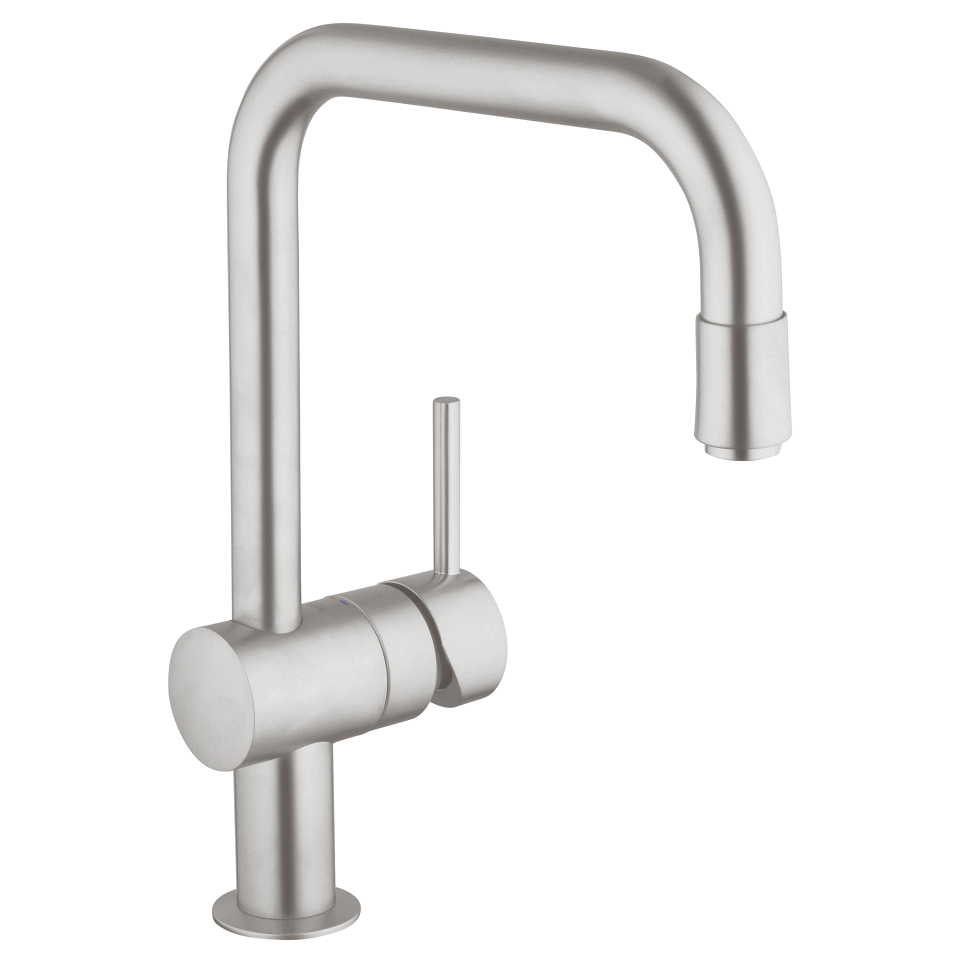 Bild von GROHE Minta Einhand-Spültischbatterie, 1/2″ #32067DC0 - supersteel