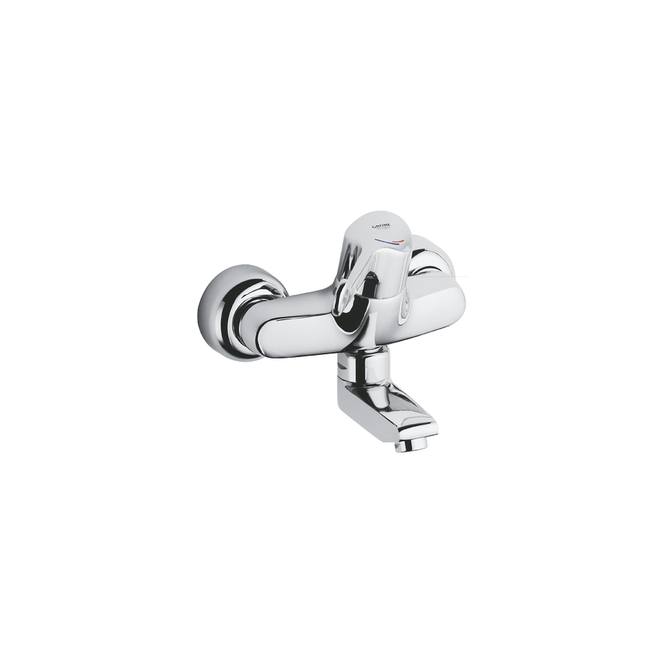 Obrázek GROHE Euroeco Speciální bezpečnostní baterie Jednopáková bezpečnostní baterie 1/2″ pro umyvadlo #33907000 - chrom