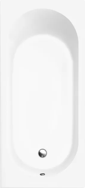 Bild von VILLEROY BOCH O.novo rechteckige Badewanne, 1700 x 700 mm, Weiß Alpin #UBA177CAS2V-01