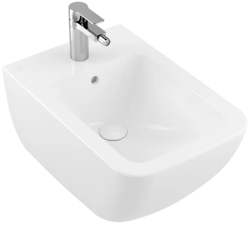 Obrázek VILLEROY BOCH Venticello bidet, závěsný, 375 x 560 mm, bílá Alpine #44110001