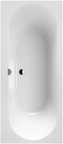Bild von VILLEROY BOCH Oberon 2.0 rechteckige Badewanne, 1700 x 750 mm, Weiß Alpin #UBQ170OBR2DV-01