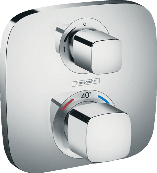 Obrázek HANSGROHE Ecostat E termostat pod omítku pro 1 spotřebič #15707000 - chrom