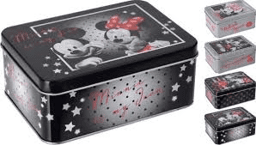 Obrázek Dóza plechová Minnie & Mickey Mouse 27,5x17x7cm, černá #150014027