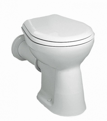 Ảnh của KOLO NOVA WC stojící odpad vodorovný 23000000 - bílá<br>-součástí není nádržka a wc sedátko