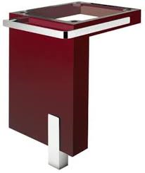 Bild von KLUDI ESPRIT L-Konsole zu Waschbecken 66s50s50 cm 56LS542 bordeaux