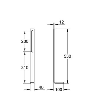 Bild von GROHE Uniset Tragestützen #37304000