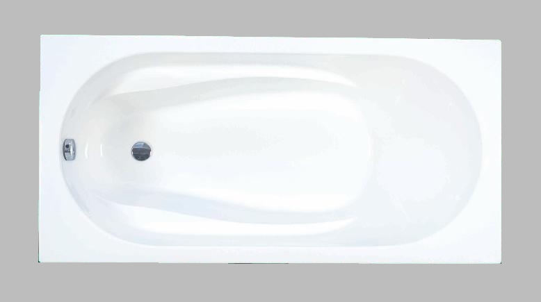 Зображення з  KREINER VIENNA vana obdélníková 170 x 75 cm bílá