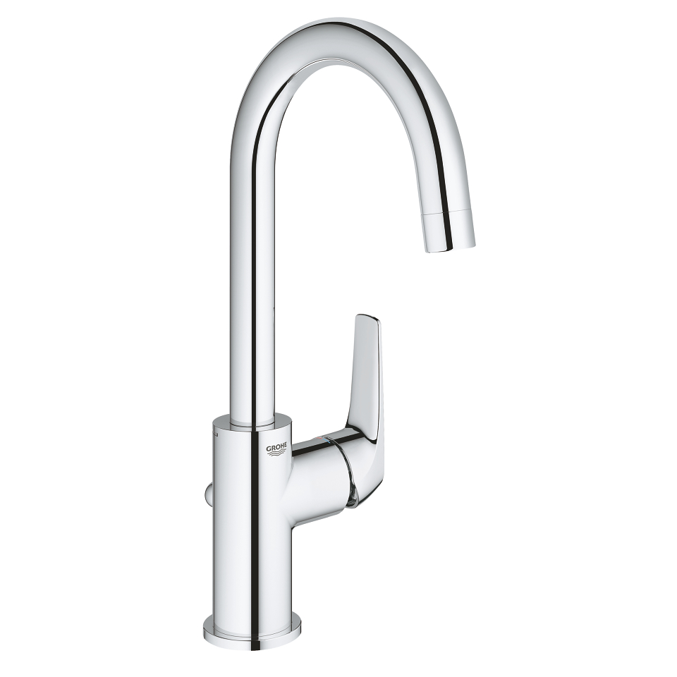 Зображення з  GROHE Start Flow Одноважільний змішувач для раковини 1/2″ L-розміру хром #23811000