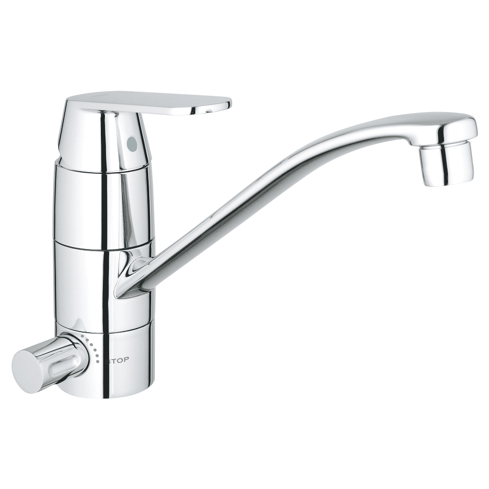 Зображення з  GROHE Eurosmart Cosmopolitan Одноважільний змішувач для мийки 1/2″, DN 15 хром #31161000