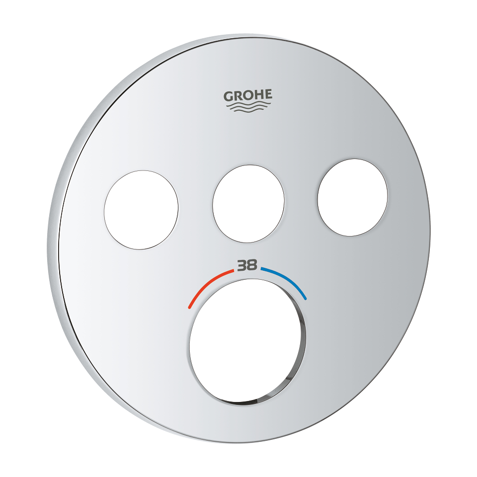 Bild von GROHE Rosette #49035000 - chrom