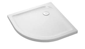 Зображення з  VILLEROY & BOCH SUBWAY sprchová vanička čtvrtkruh pr. 80x80x6 cm 6036A8R1 - bílá + Ceramic plus