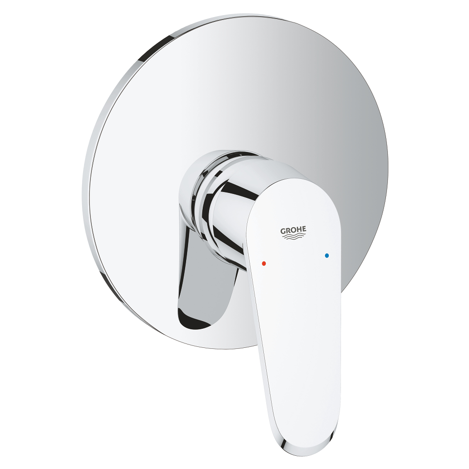 Зображення з  GROHE Eurodisc Cosmopolitan Одноважільний змішувач для душу хром #19549002