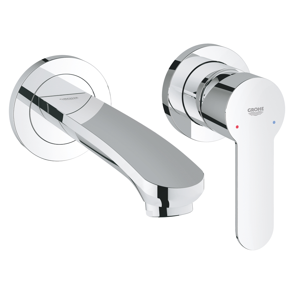 Зображення з  GROHE Eurostyle Cosmopolitan Змішувач для раковини на 2 отвори S-розміру хром #19571002