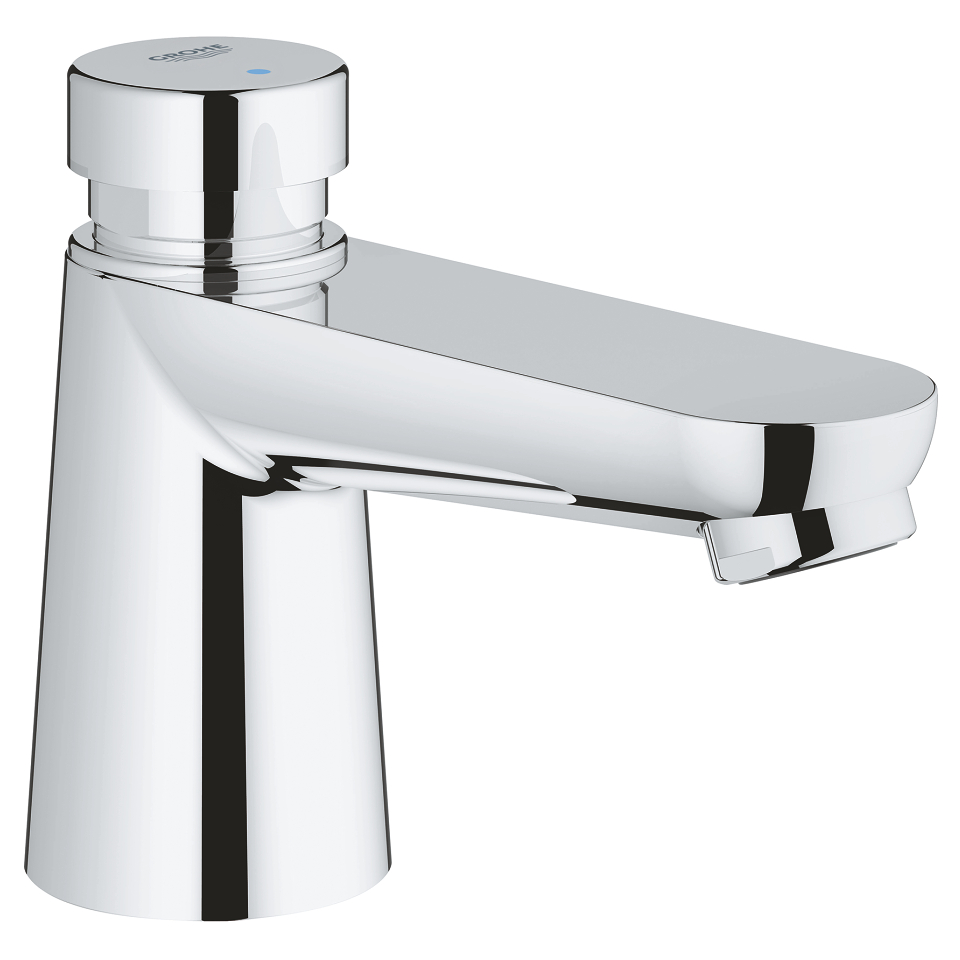 Зображення з  GROHE Euroeco Cosmopolitan T Автоматичний вертикальний змішувач 1/2″ хром #36265000