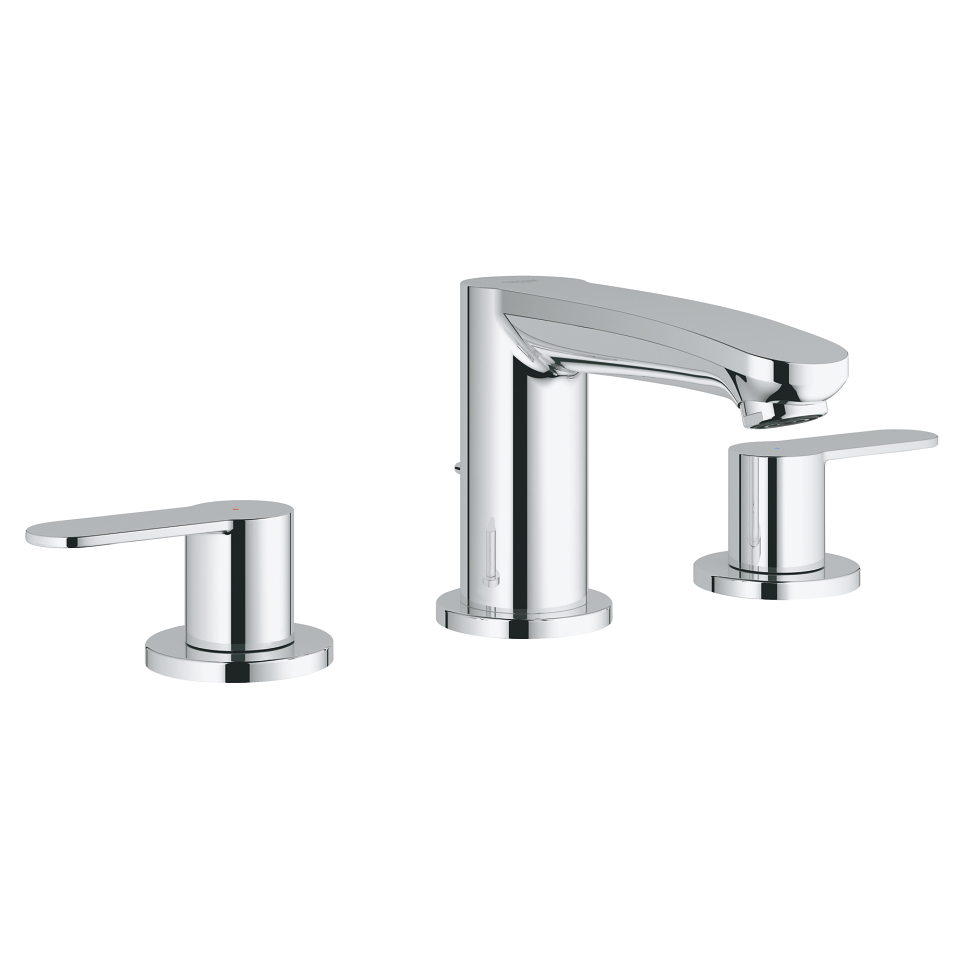 Bild von GROHE Eurostyle Cosmopolitan 3-Loch-Waschtischbatterie, 1/2″ #20208002 - chrom