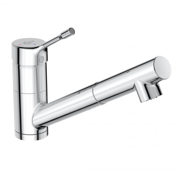 Obrázek IDEAL STANDARD Ceralook kuchyňská otočná se sprškou BC294AA chrom
