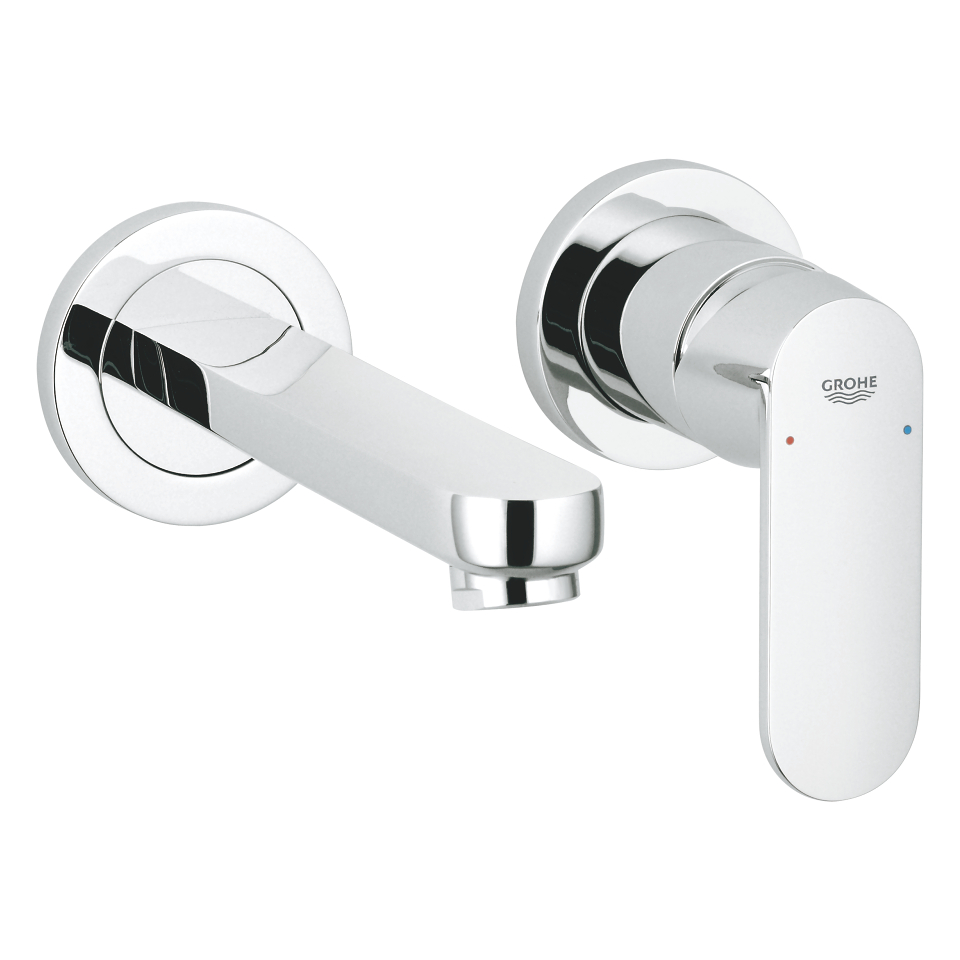 Зображення з  GROHE Eurosmart Cosmopolitan Змішувач для раковини на 2 отвори S-розміру хром #19381000