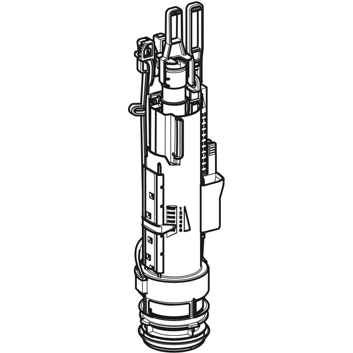 Ảnh của GEBERIT Vypouštěcí ventil Geberit typ 212, kompletní, pro Sigma, Delta a UP300 splachovací nádržky pod omítku #244.820.00.1