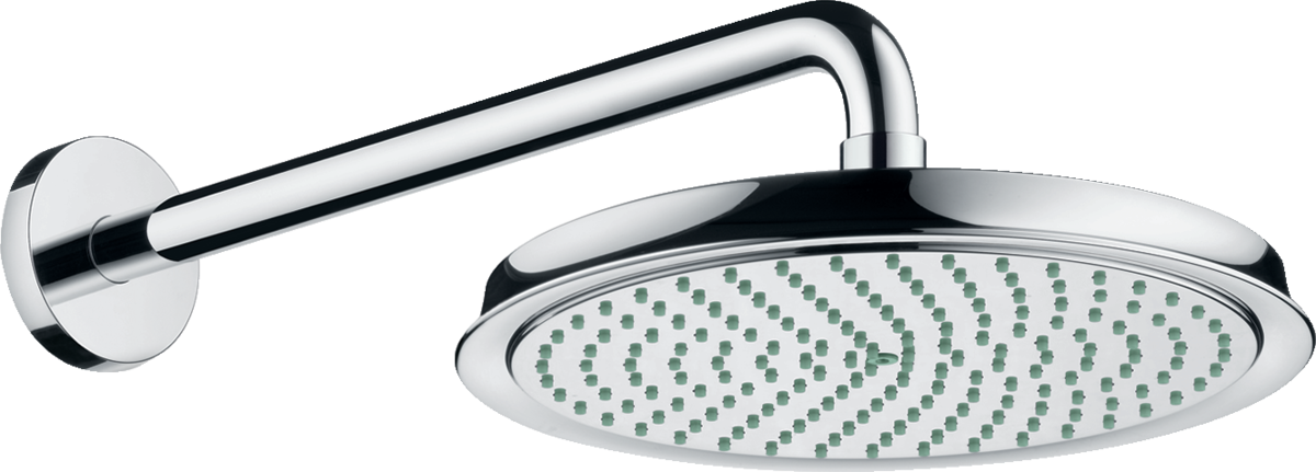 Зображення з  HANSGROHE Raindance Classic horní sprcha 240 1jet se sprchovým ramenem 27424000 chrom