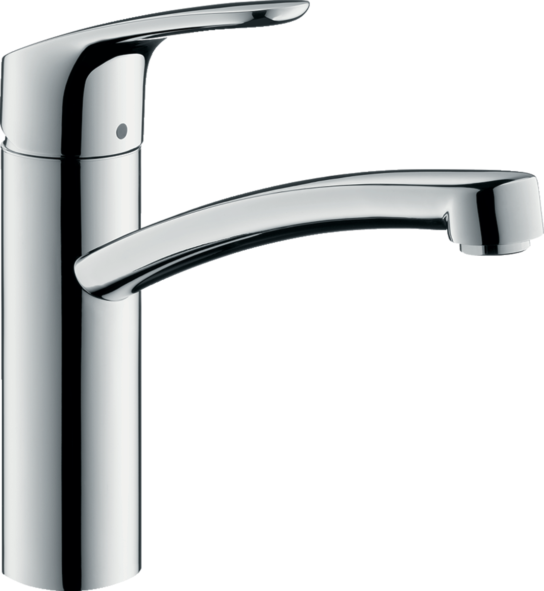 Obrázek HANSGROHE Focus M41 Kuchyňská páková baterie 160, beztlakové ohřívače vody, 1jet #31804000 - chrom