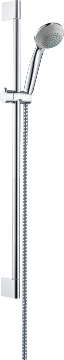 Obrázek HANSGROHE Crometta 85 sprchová sada Mono EcoSmart+ se sprchovou tyčí 65 cm #27652000 - chrom