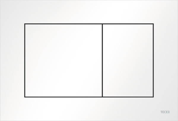 Bild von TECE TECEnow WC-Betätigungsplatte Weiß glänzend #9240400